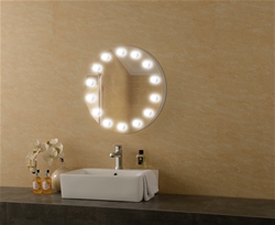 Twinkle LED mirror